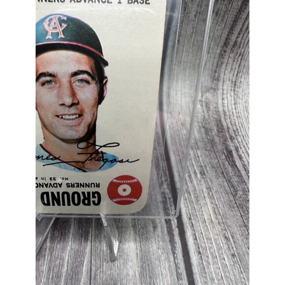 1968 Topps - Game Jim Fregosi #33 California Angels Ground Out CGC Authentic - Picture 6 of 9